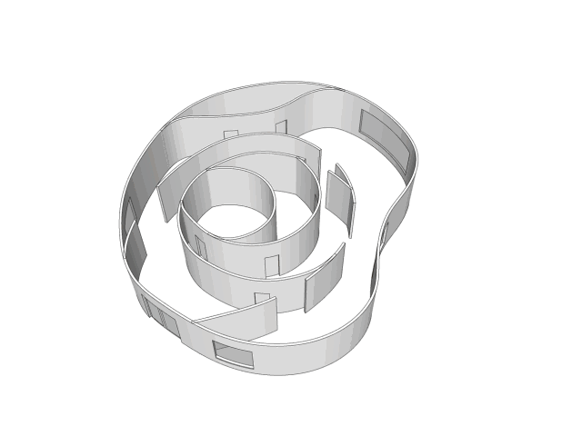 在100平米的建筑里,做出100个房间可能吗?可能!-57