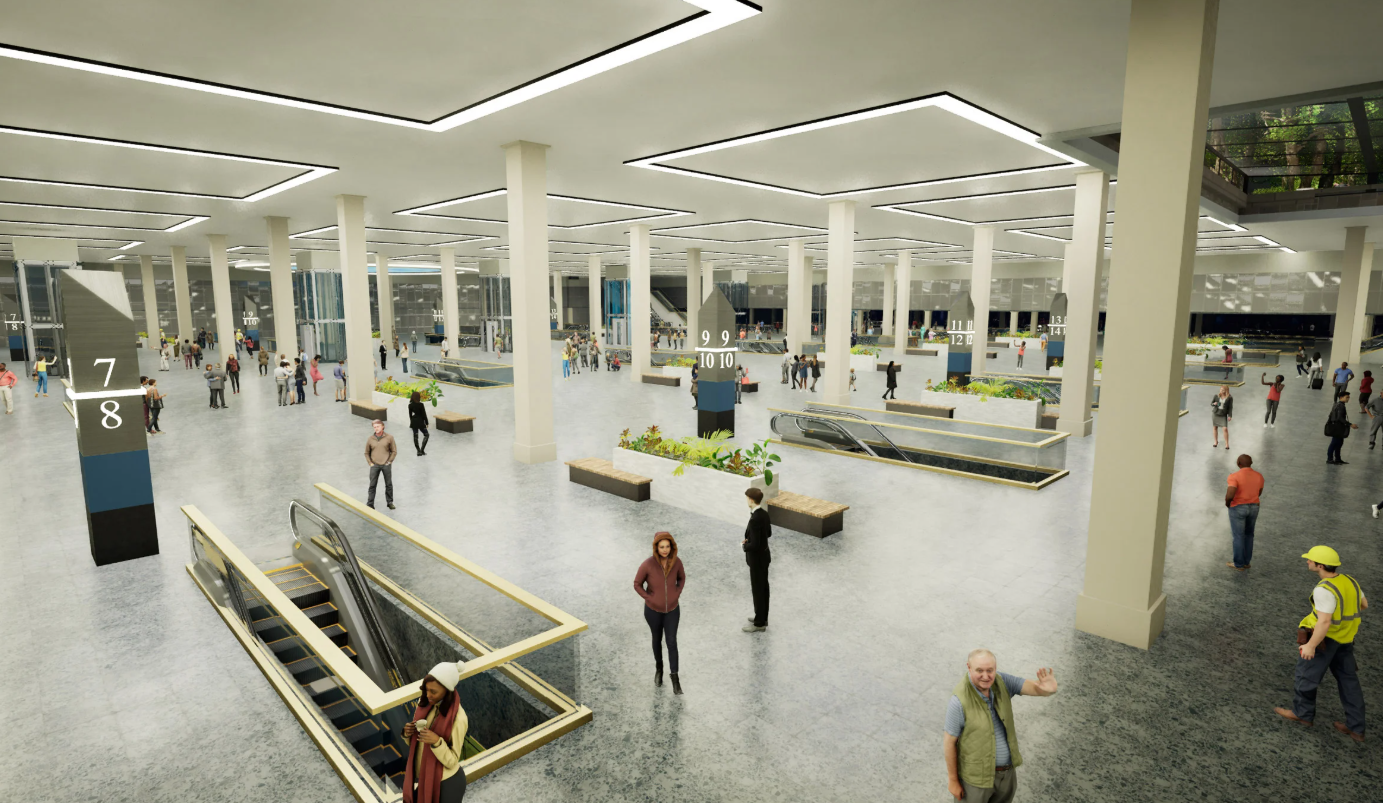 纽约宾夕法尼亚车站古典建筑复兴项目丨美国宾夕法尼亚丨由Alexandros Washburn带领团队-4