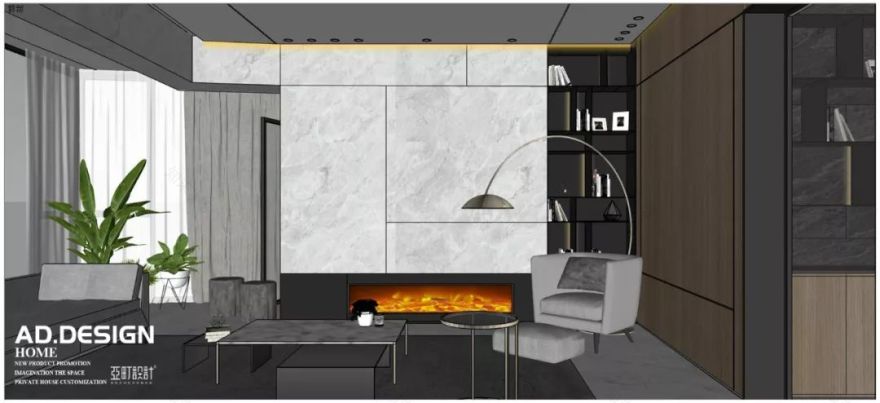 同户型不同设计之北辰定江洋系列一 | 亚町设计的多样魅力-65