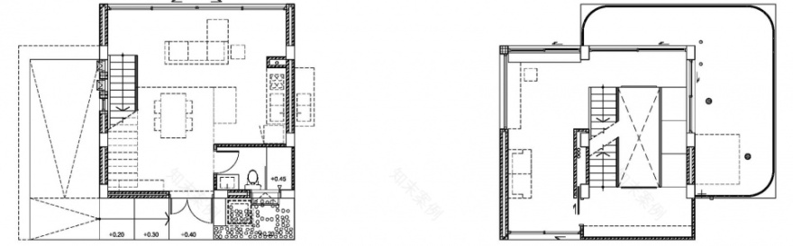 泰国 MHS 住宅,雕塑般的混凝土山居-49
