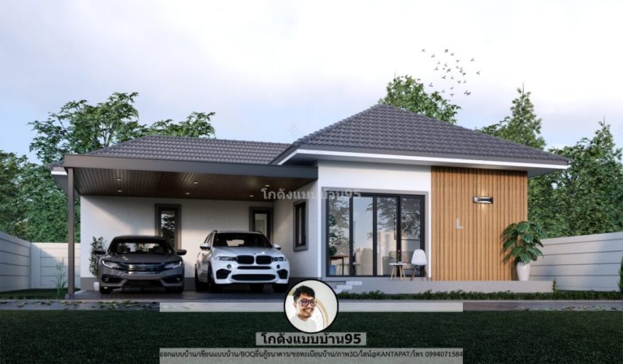 แบบบ้าน P 2245(泰式风格房屋设计案例)丨泰国素叻丨โกดังแบบบ้าน(KODANG BAAB BAAN)网站-19