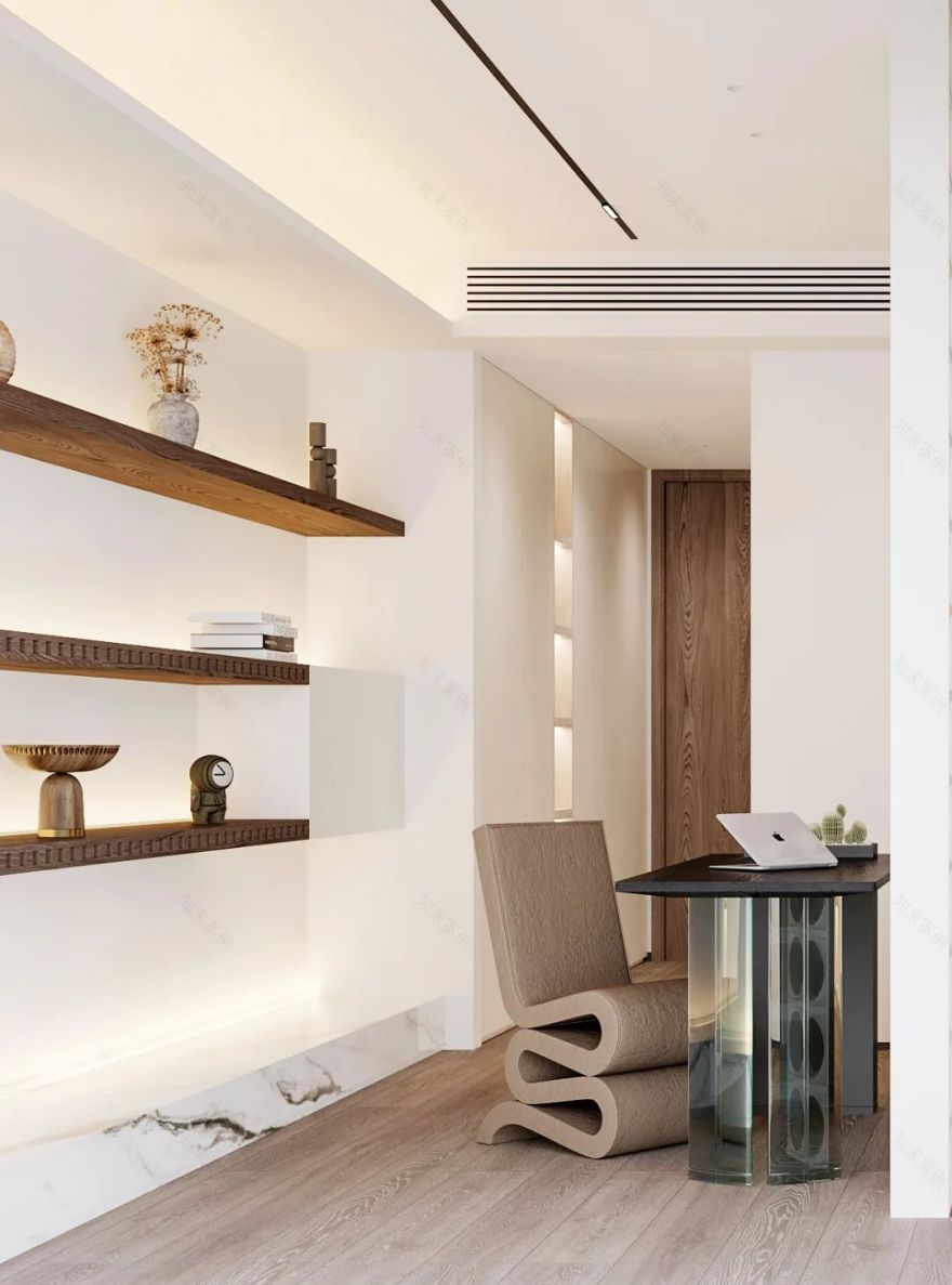 光与影的交织 · 温馨舒适的现代东方住宅设计-26