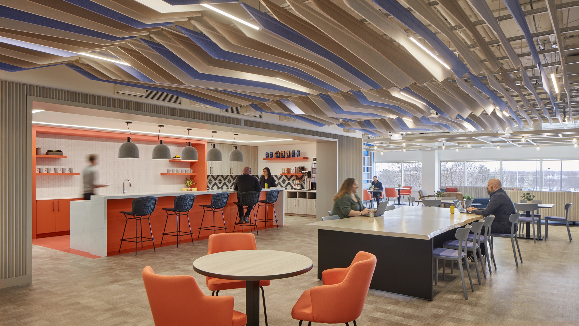 摩托罗拉美国农业保险公司办公室设计丨Stantec-22