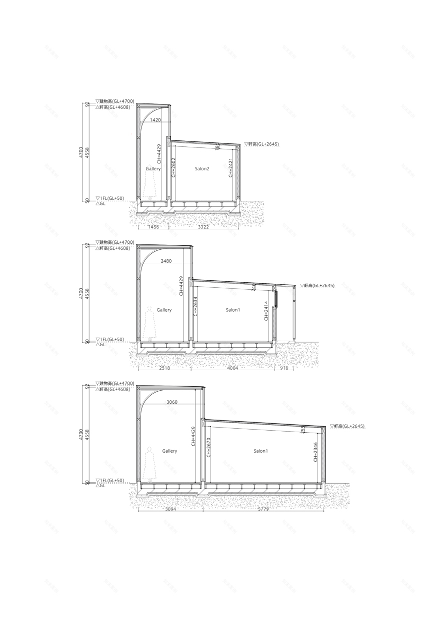 画廊沙龙丨日本丨Niimori Jamison Architects-22