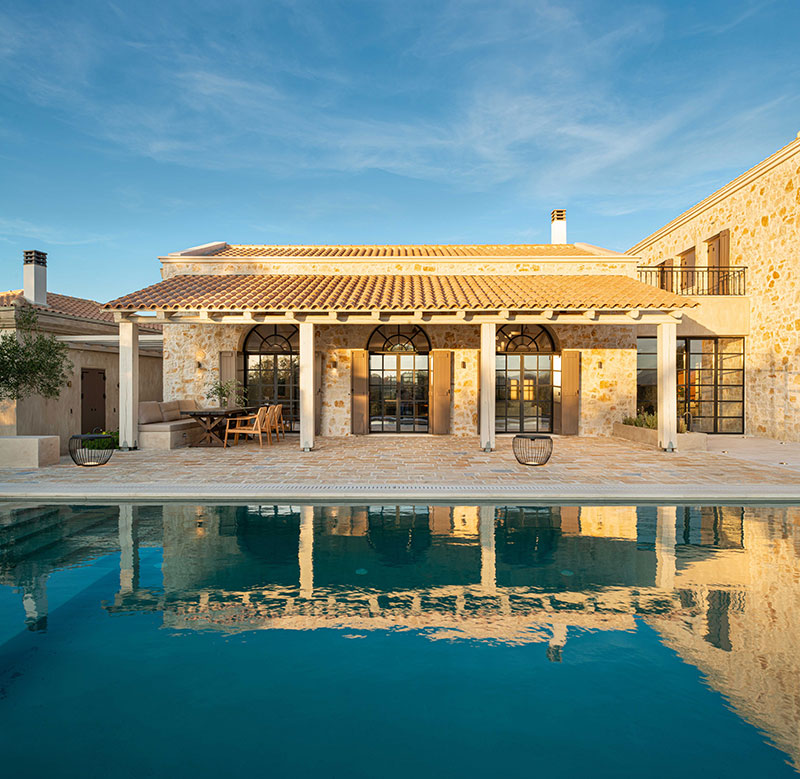 现代石材别墅，温暖时尚的科孚岛之家-16