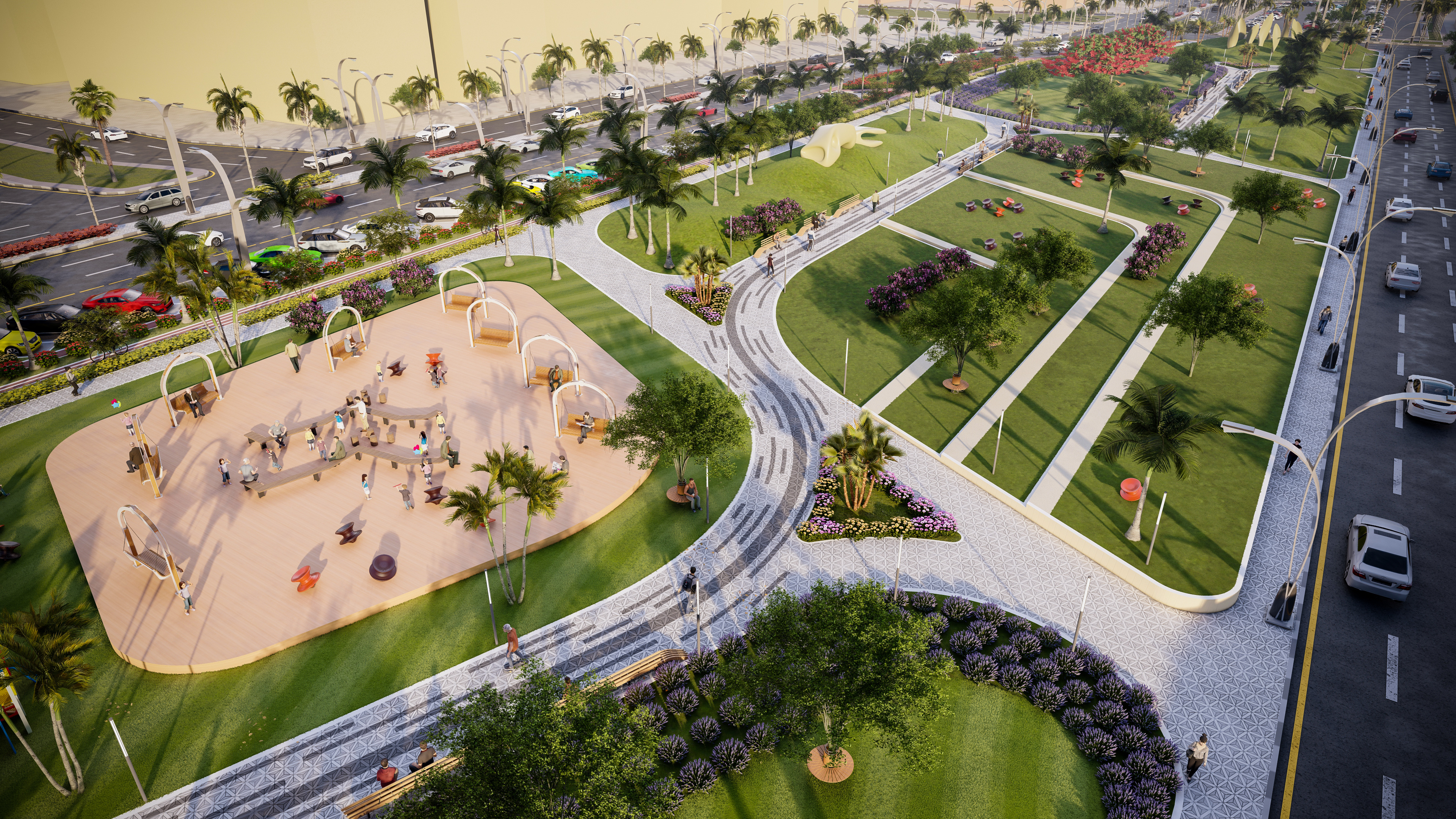 塞得港海德公园丨埃及丨ABDULRHMAN ASHRAF-30