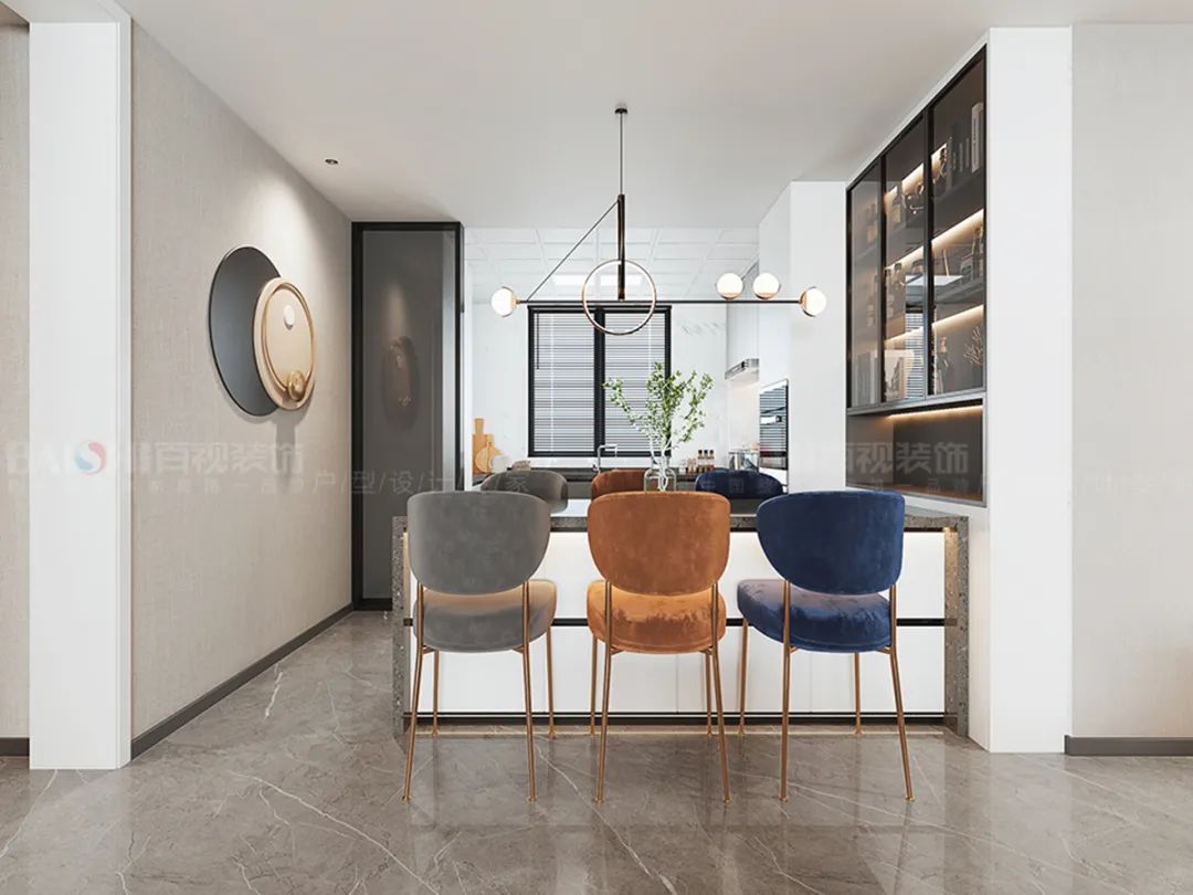 百视装饰·汀海壹品现代轻奢设计案例解析-114