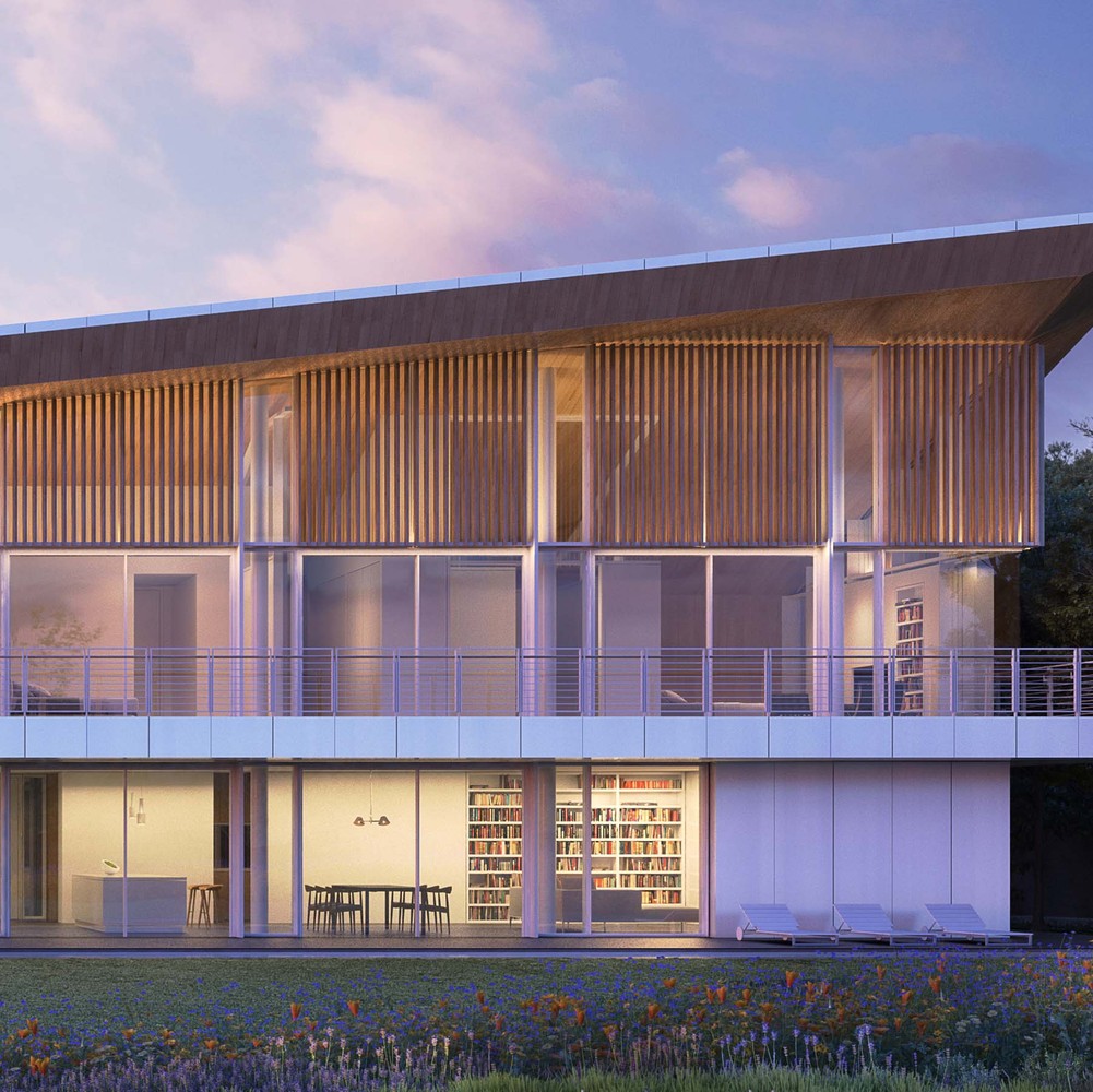 Richard Meier - Partners Designs Two Villas for Ground-61