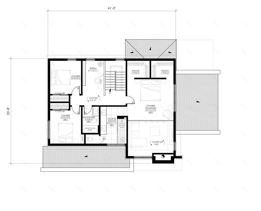 房屋平面图 Ë·252丨Leguë Architecture-14