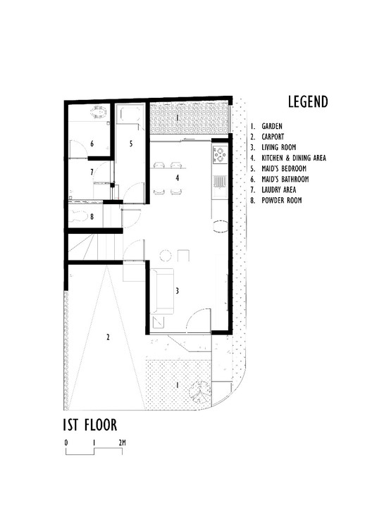 印尼 Linaya House | 紧凑型住宅设计-10