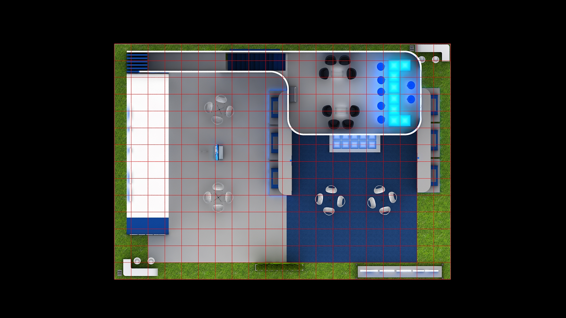 OPPLE exhibition stall design 280sqmtr. with mezzanine-19