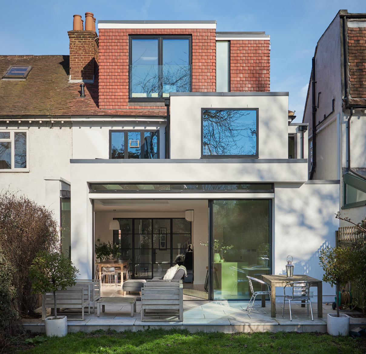 西伦敦20世纪30年代房屋扩建项目丨英国伦敦-4