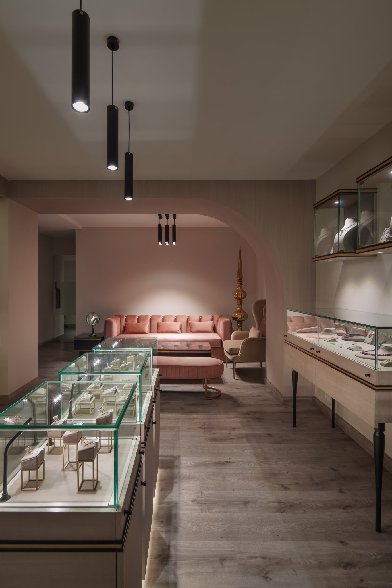 Dhandia 珠宝店设计丨Design Ethics Architecture Studio-17