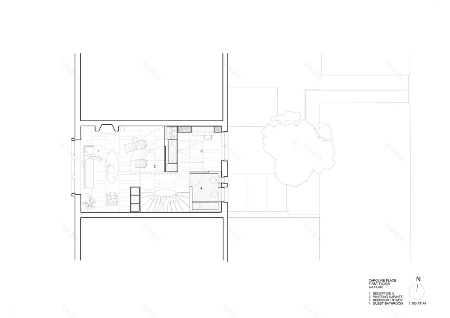 伦敦贝克汉姆区卡罗琳娜住宅的现代与传统共生-37