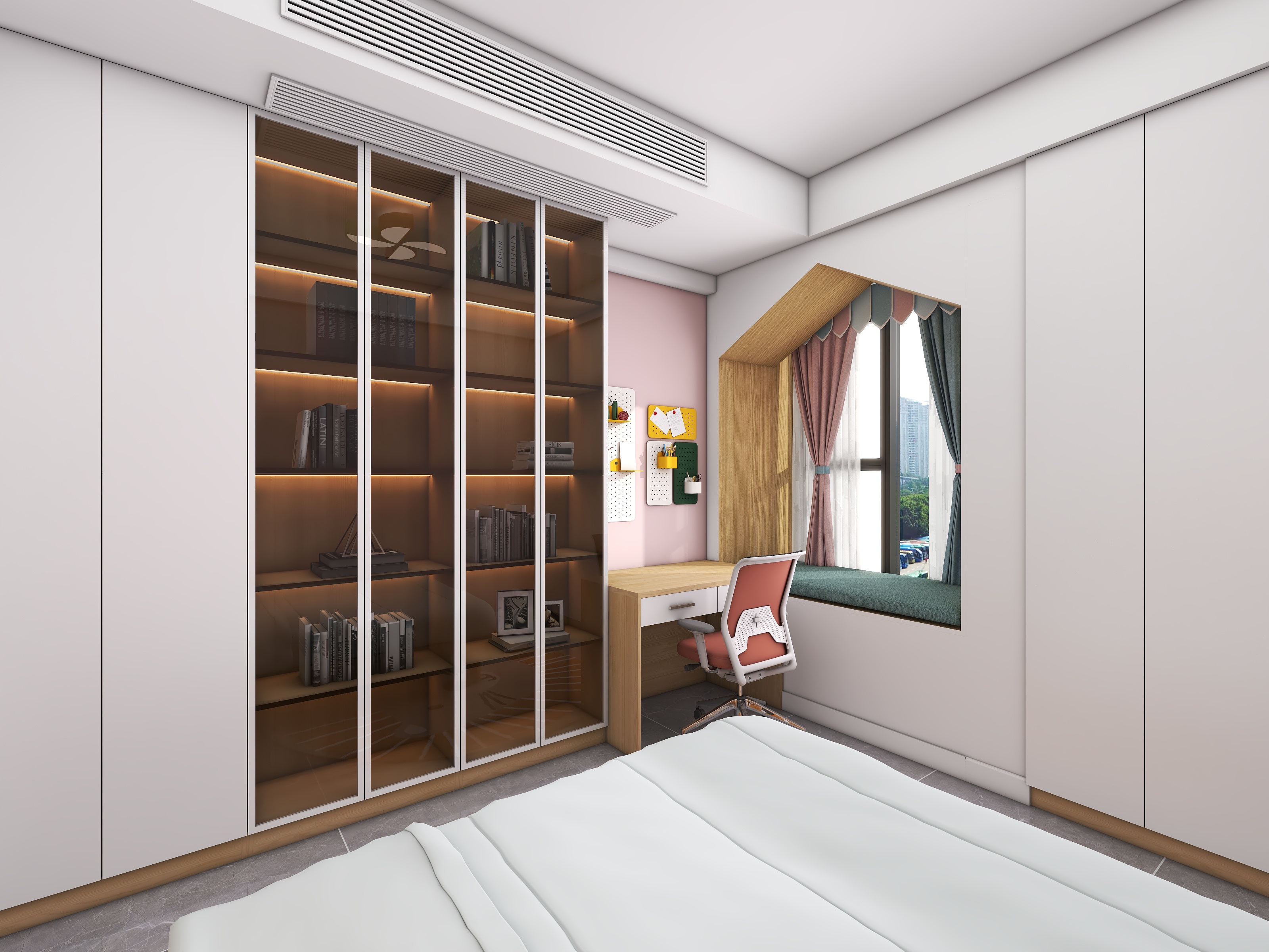 四川成都华府悦璟（114平方现代简约三居室）-53