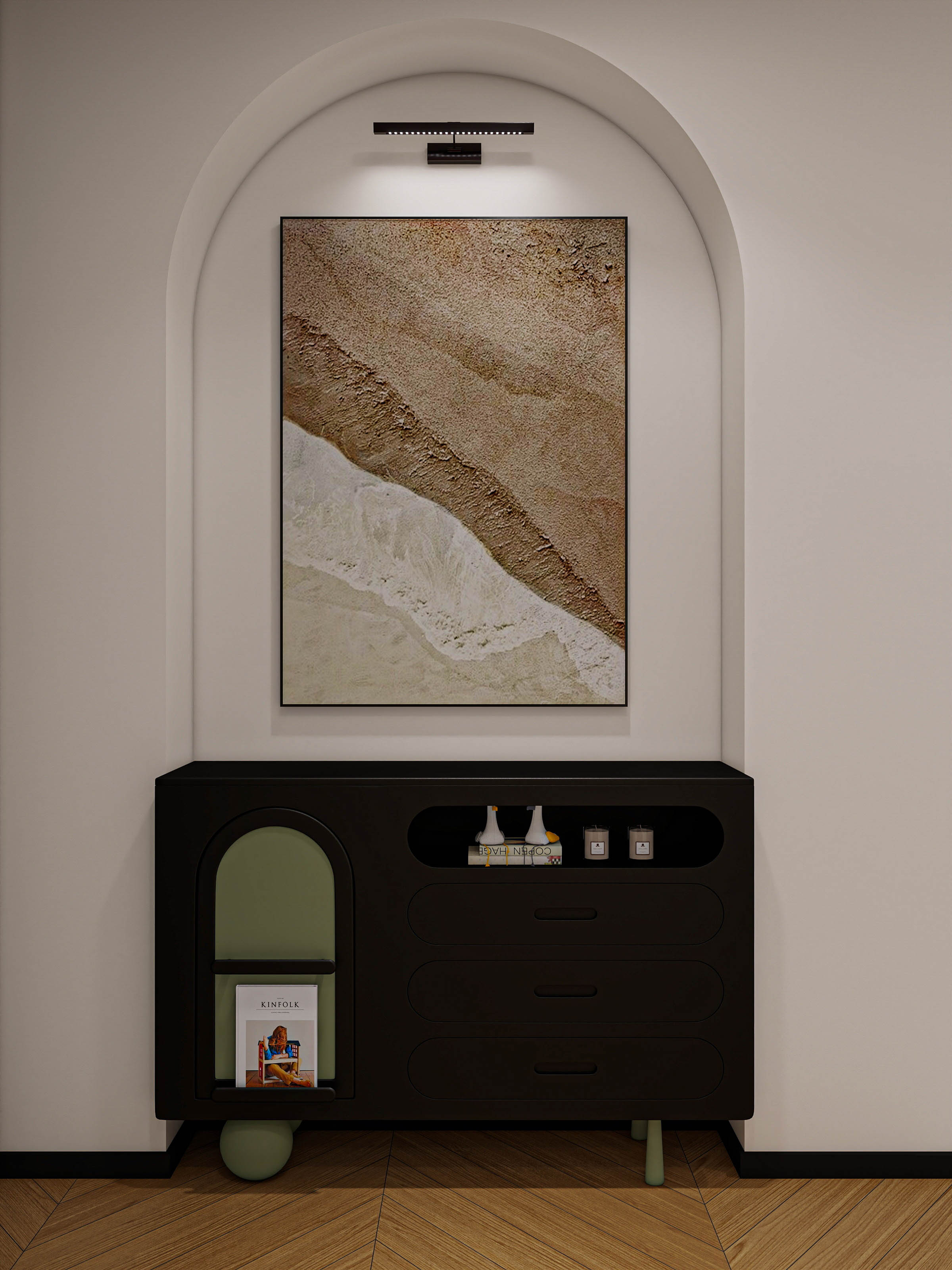 四川成都大邑滨江新城（138平方复古法式四居室）-23