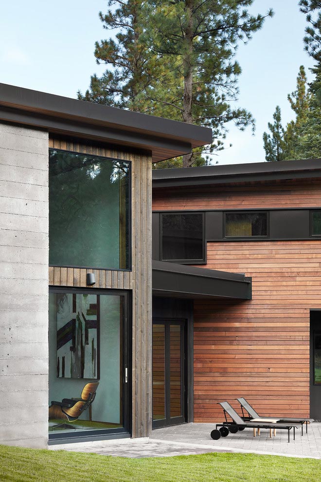 加州山间现代模块化住宅-22