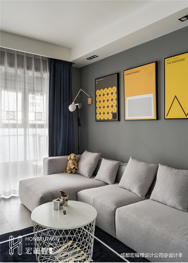 19万元三居80平米装修案例·效果图 新作品 · 月光下的黑夜骑士-12