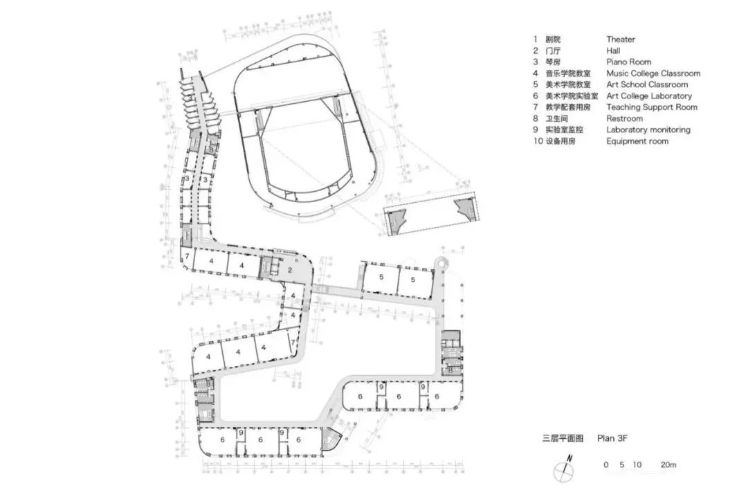 肇庆学院北岭校区艺术中心丨中国肇庆丨华南理工大学建筑设计研究院有限公司-40