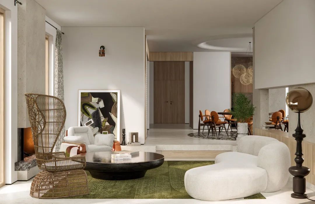 新案｜1080㎡北欧极简别墅设计 • 顺义棕榈滩-12