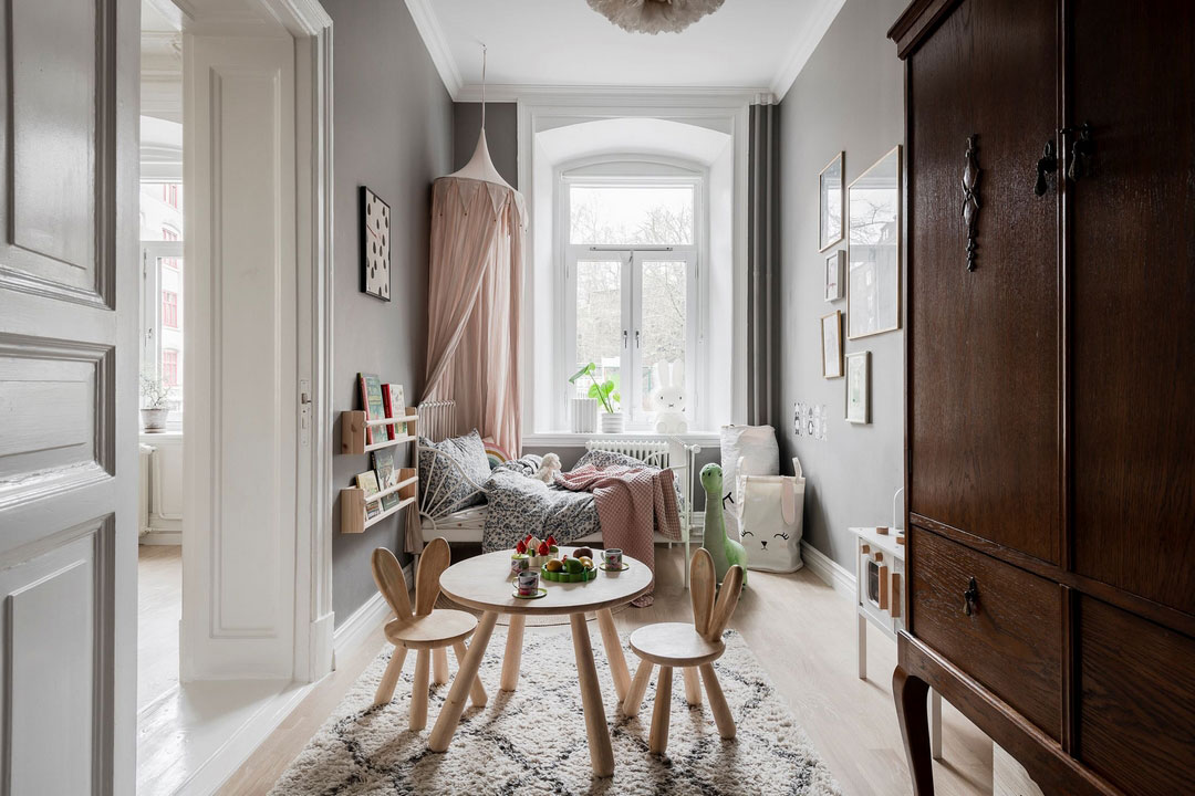 哥德堡老宅温馨家庭公寓-29