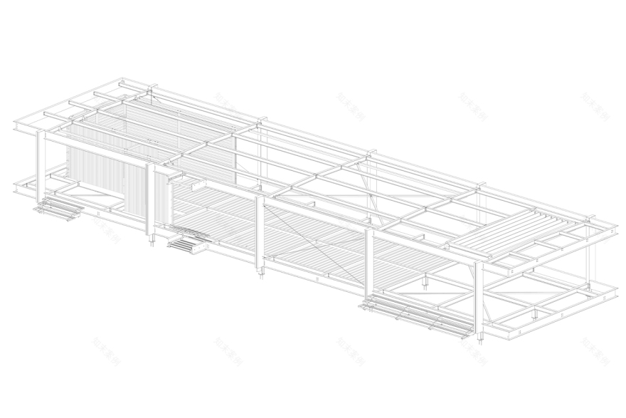 公园旁的黑色金属盒子——法国 Montpellier CTN House-47