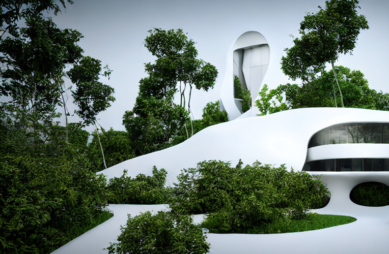 有机生命,建筑概念丨stablediffusion-10