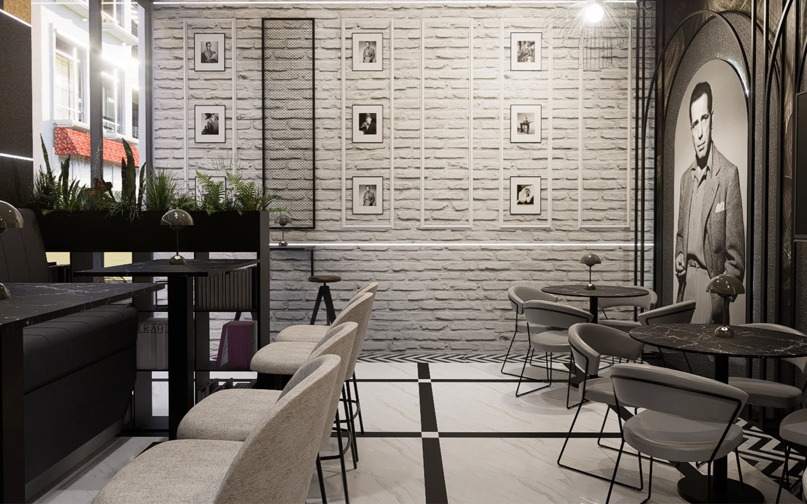 Bogart Café Bar工业风格咖啡馆室内设计丨克罗地亚丨M1st Design,室内设计师Matej Kušević-20