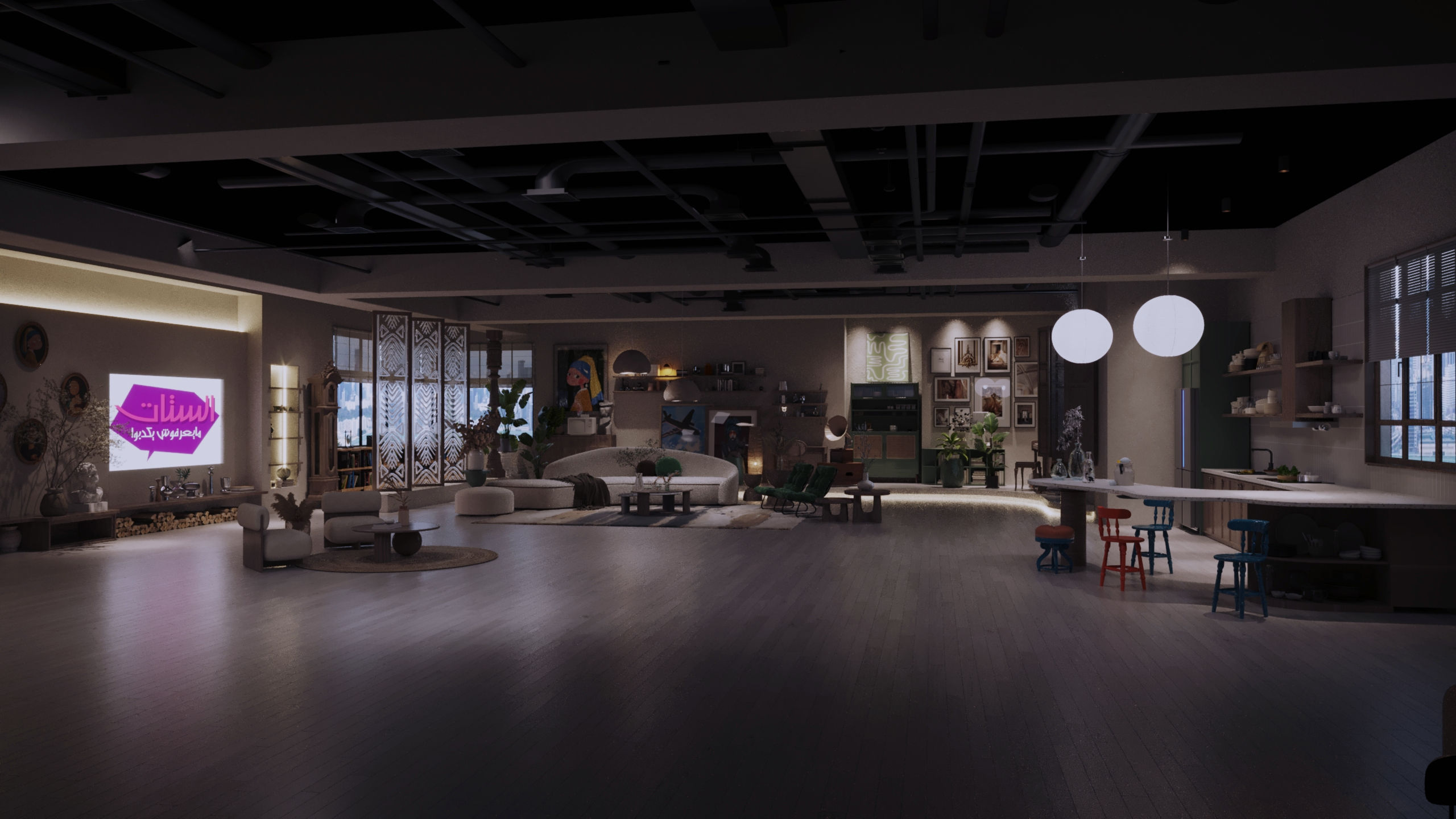 tv show Al Sitat Ma Yaarafoush Yekdebo-19