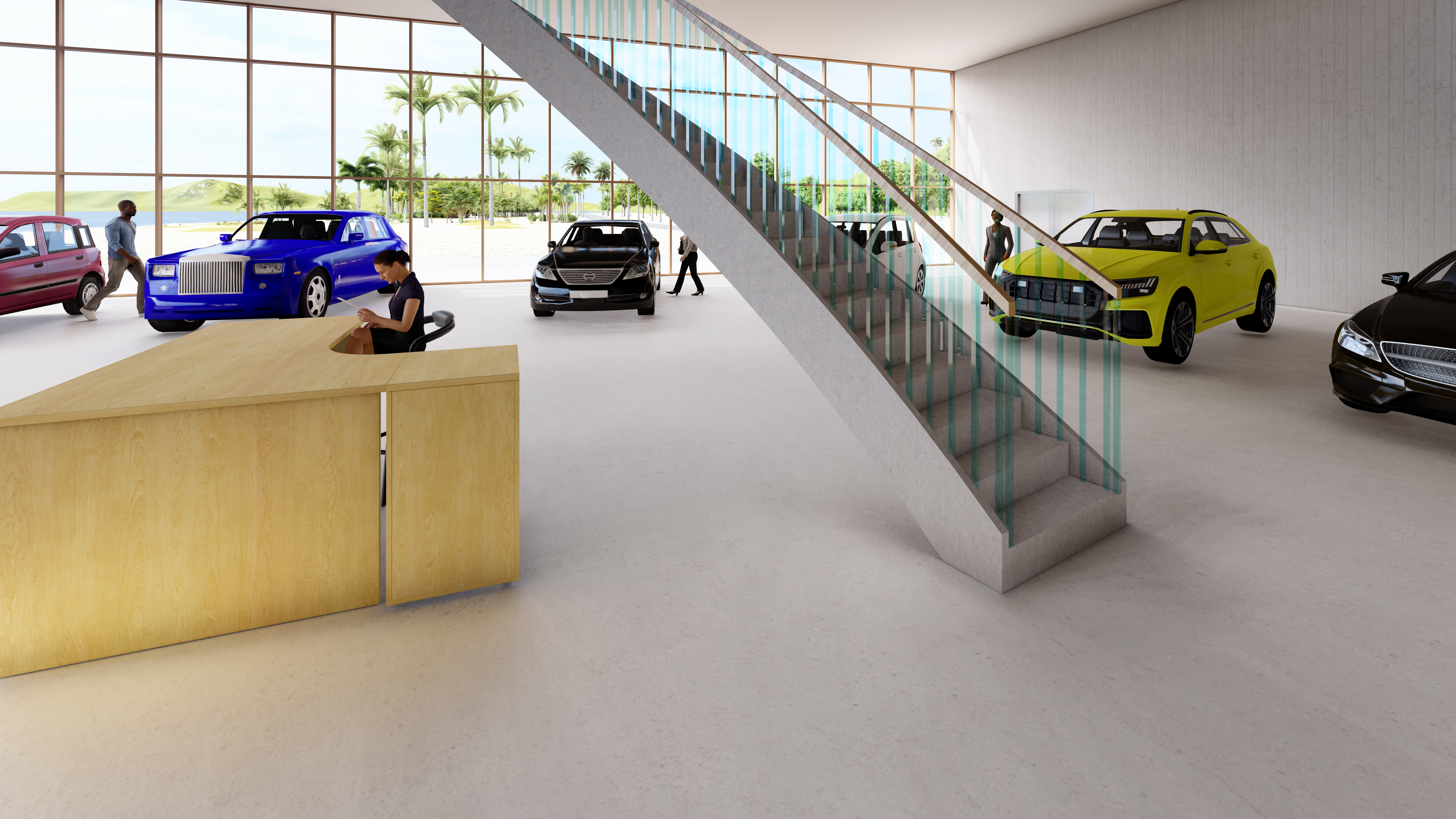 CARS SHOWROOM-7