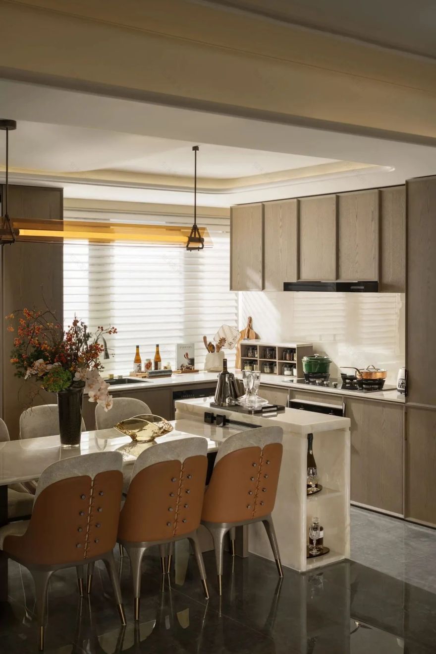 122·3㎡山湖雅奢样板间丨中国福州丨北京栋三尺设计有限公司-41