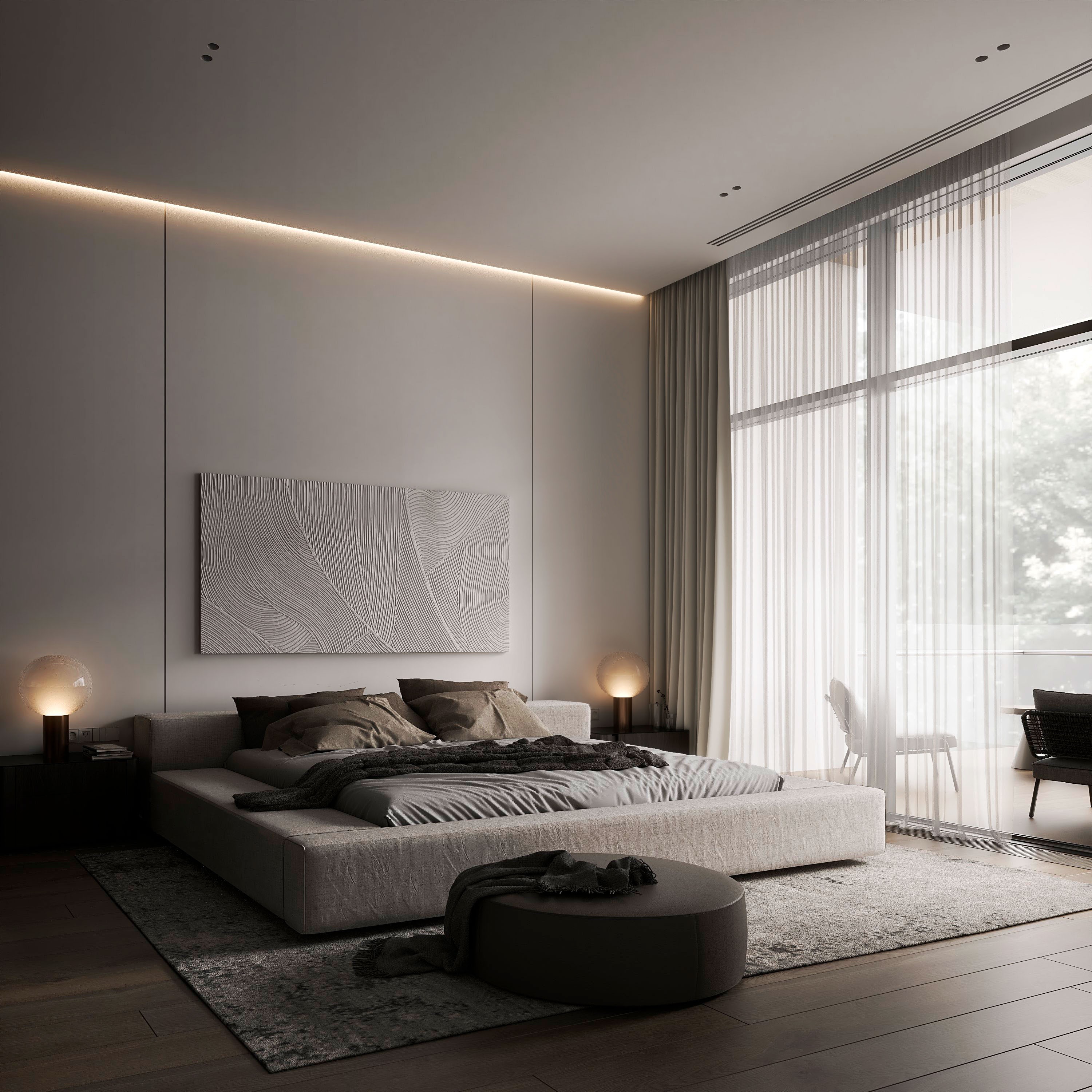 现代简约 复式空间设计！-13