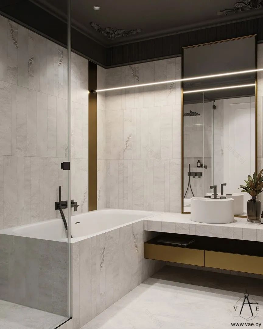 明斯克 LCD“Mayak”90㎡现代雅居,绿色木色添温馨-35