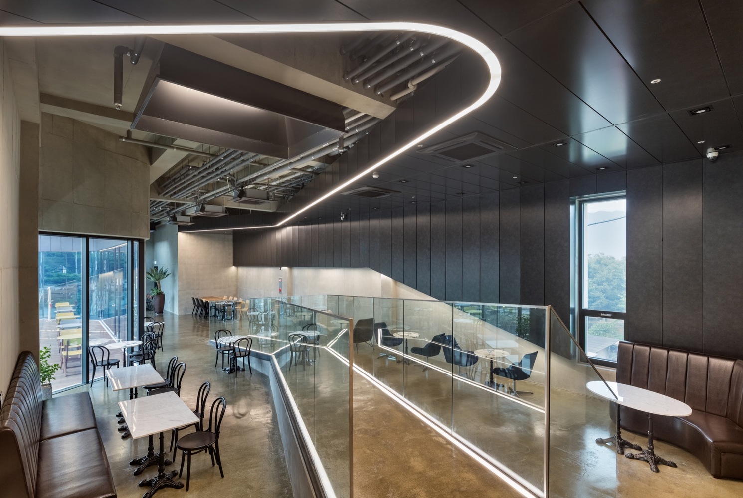 韩国 Waving Stone 餐厅· 融入自然的建筑设计-43