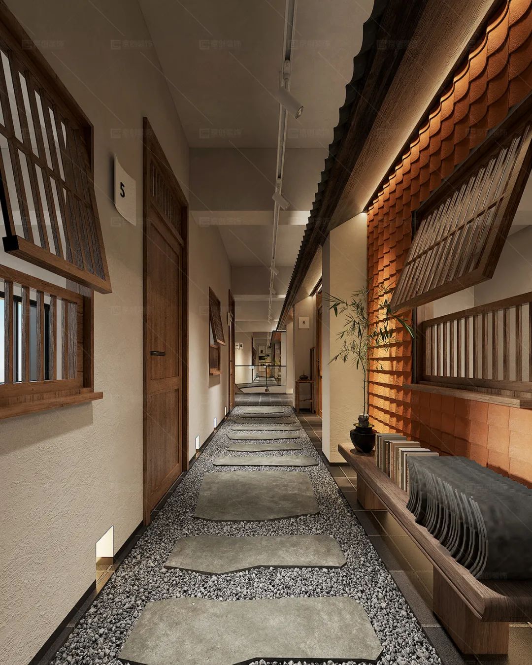 宜宾 · 东方禅意茶餐厅设计,穿越千年的中式美丨中国宜宾丨深圳京创装饰集团-32