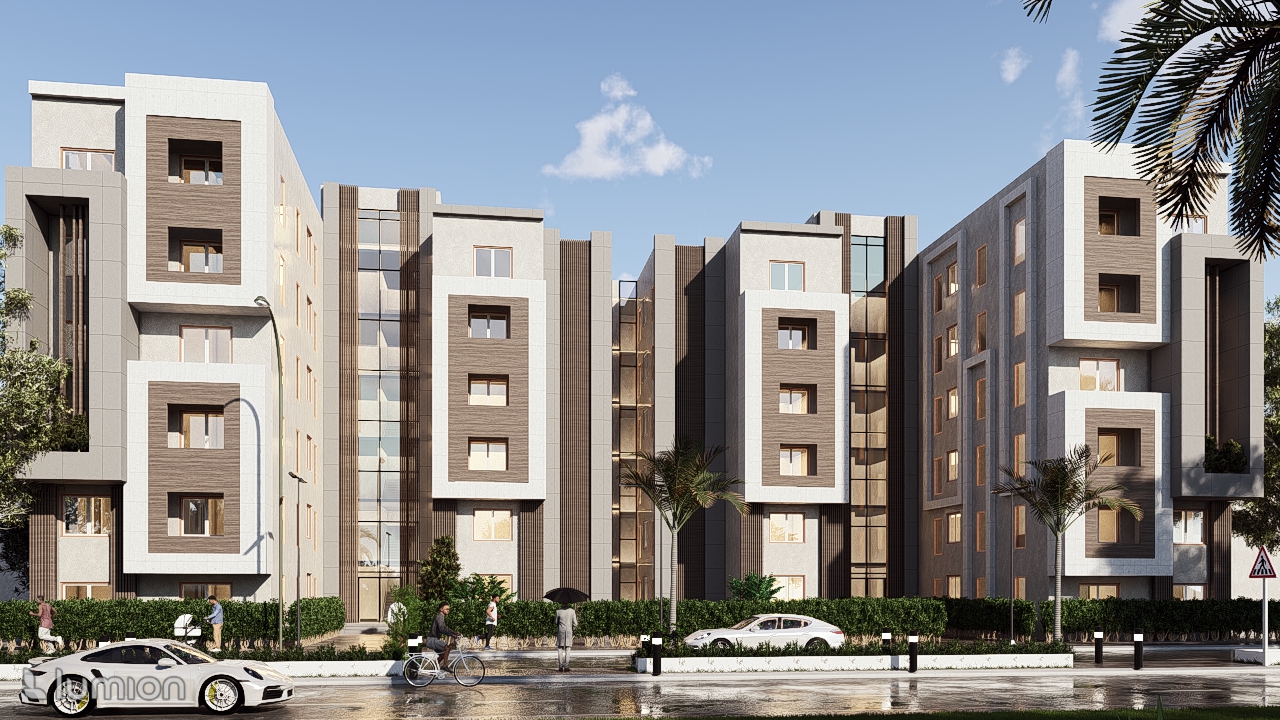 加拉拉市住房项目丨开罗大学工程学院建筑系-10