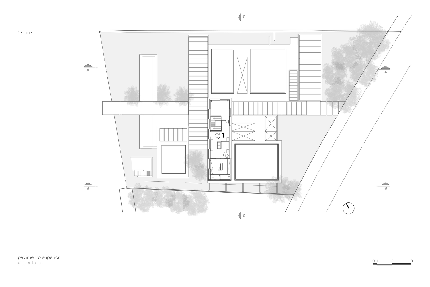 巴西 Marone House丨Siqueira + Azul Arquitetura-28