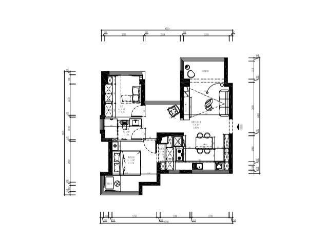 78㎡现代空间回归生活本真-1
