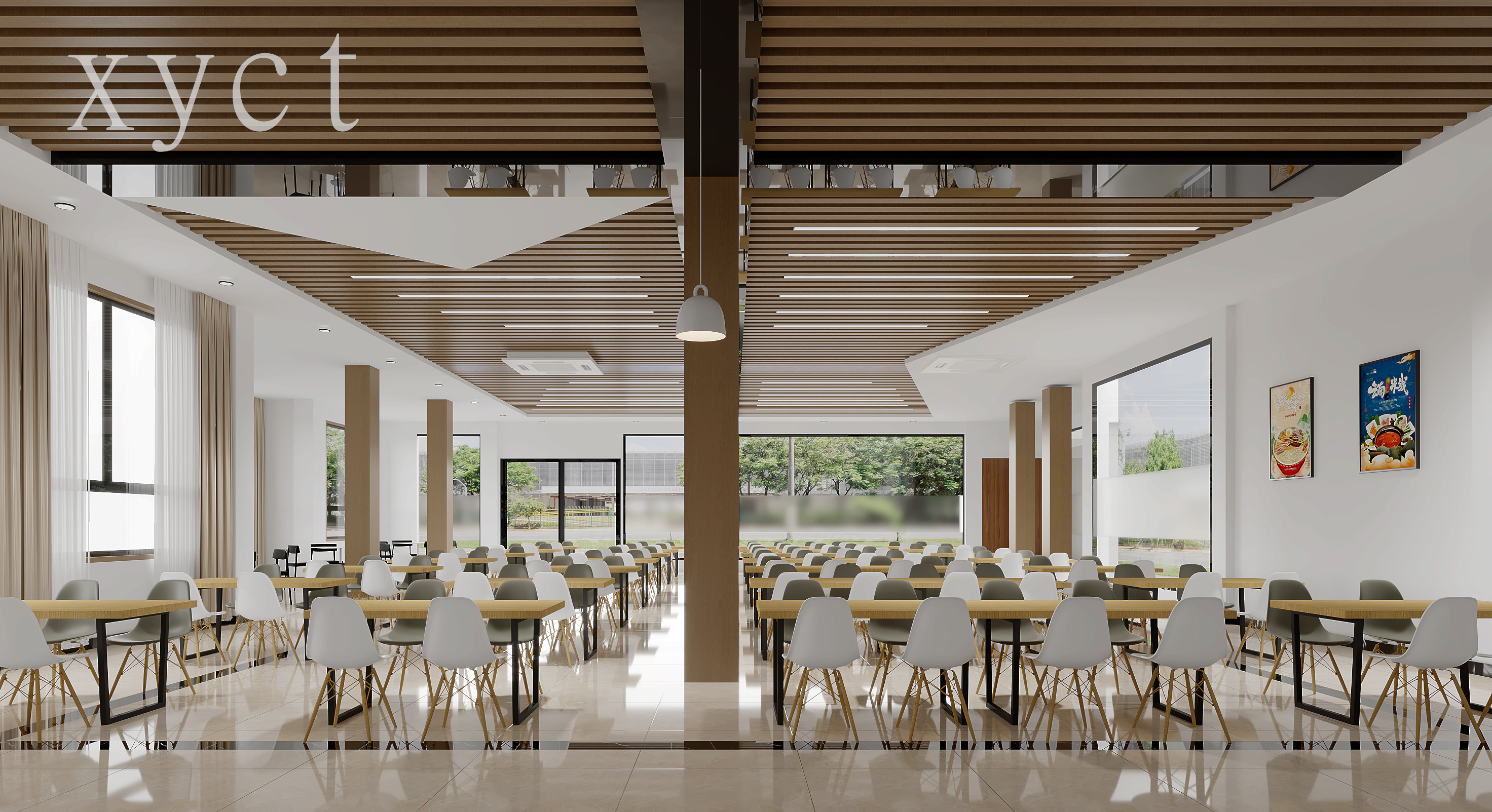 办公楼装修案例/办公楼设计效果-5