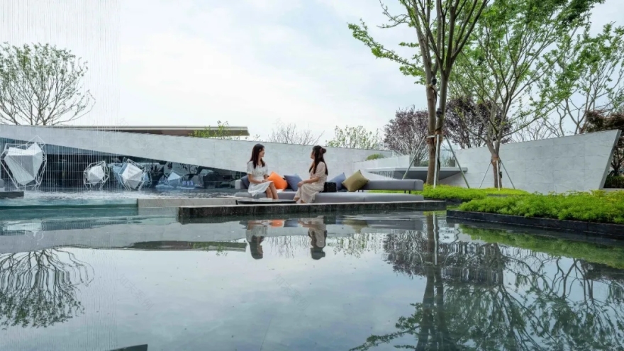 成都奥园半岛ONE居住区景观-15