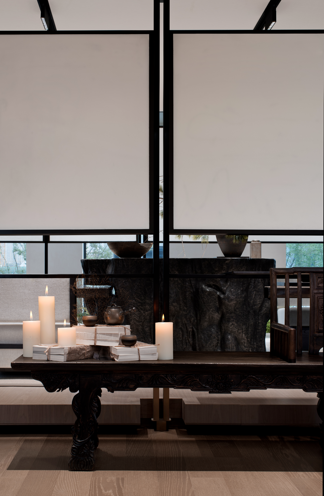 茶艺主题之家-别墅豪宅丨上海岳蒙空间设计(硬装),CAC 京典设计(软装)-44