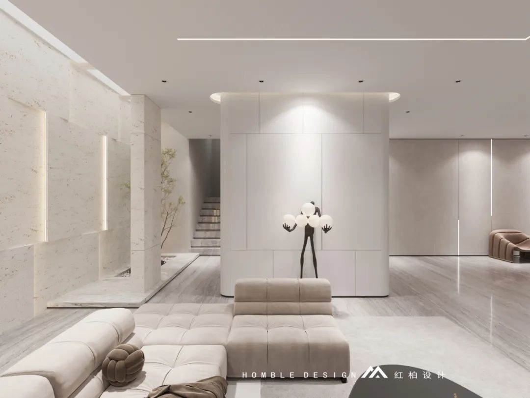 现代艺术别墅设计丨中国深圳丨红柏设计-12
