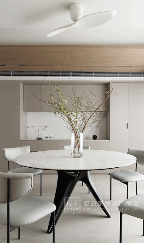 简约侘寂风家居设计丨中国深圳丨尺子室内设计-34