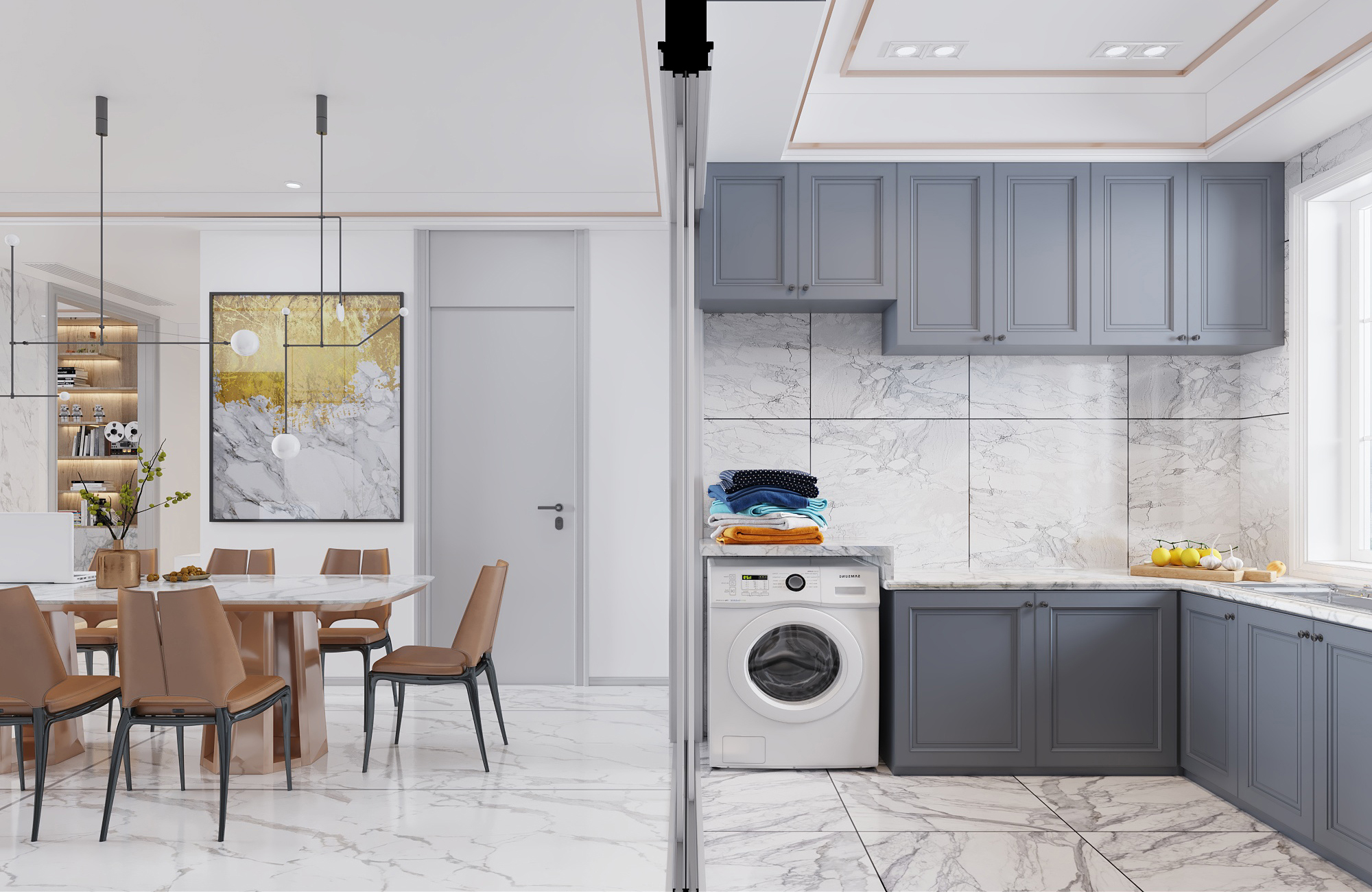 乐山雅居乐小书房与儿童房设计-14