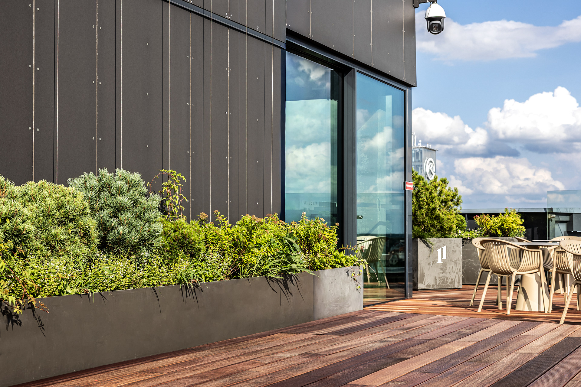 PRIVATE RESTAURANT TERRACE "Place 11" GARDEN DESIGN.-4