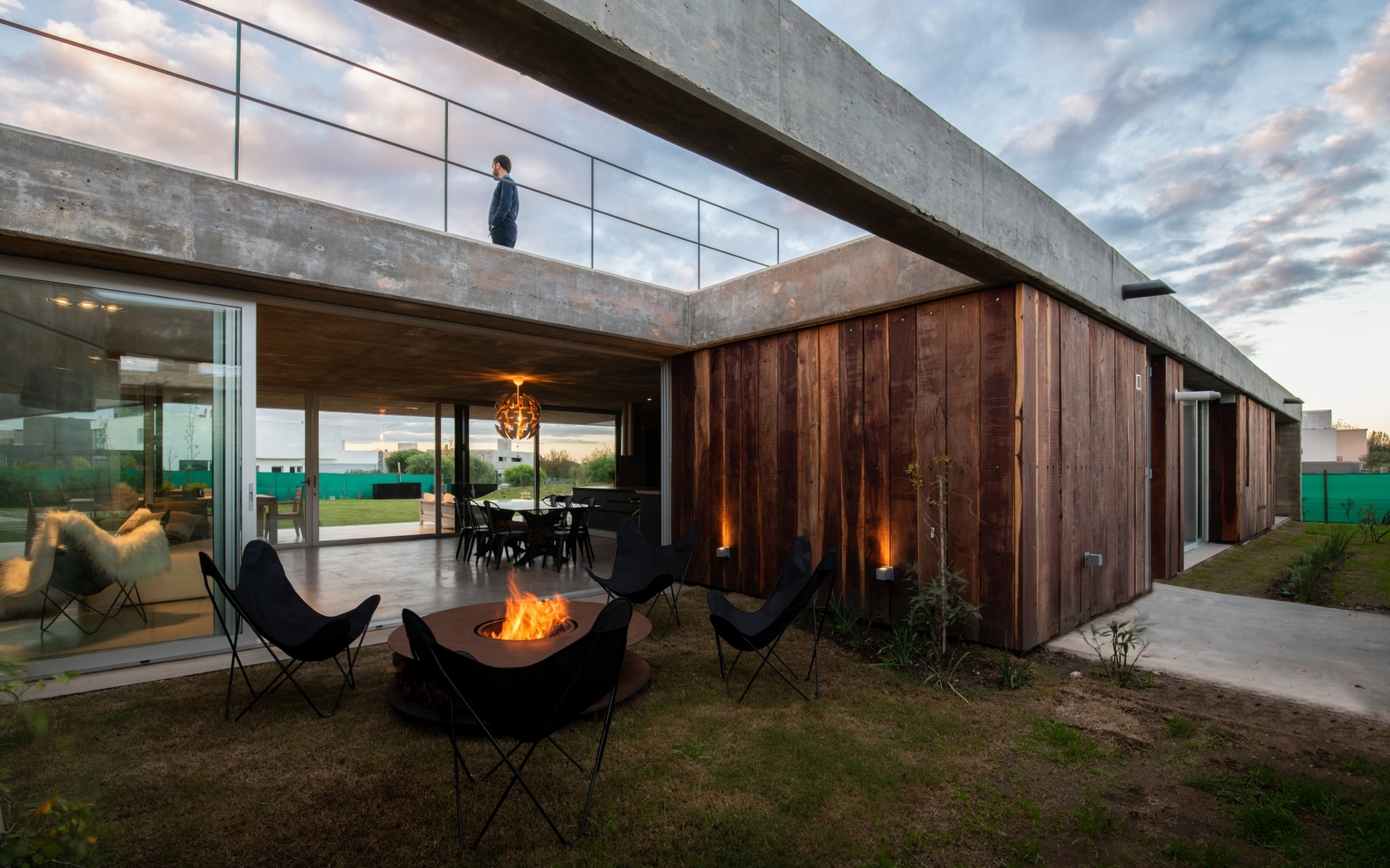 阿根廷科尔多瓦阳光住宅,融入自然的现代设计-60