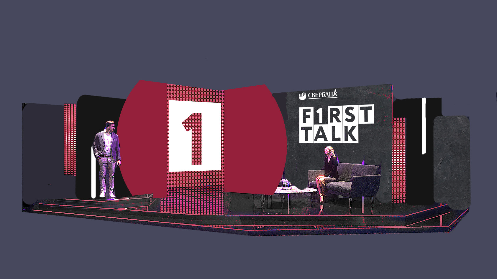 First Talk TV 工作室设计丨俄罗斯莫斯科丨Sberbank-20