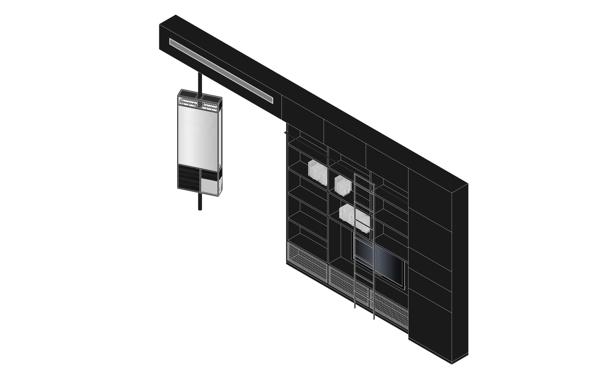 特拉维夫 44 平米公寓,深色设计诠释小空间魅力-105