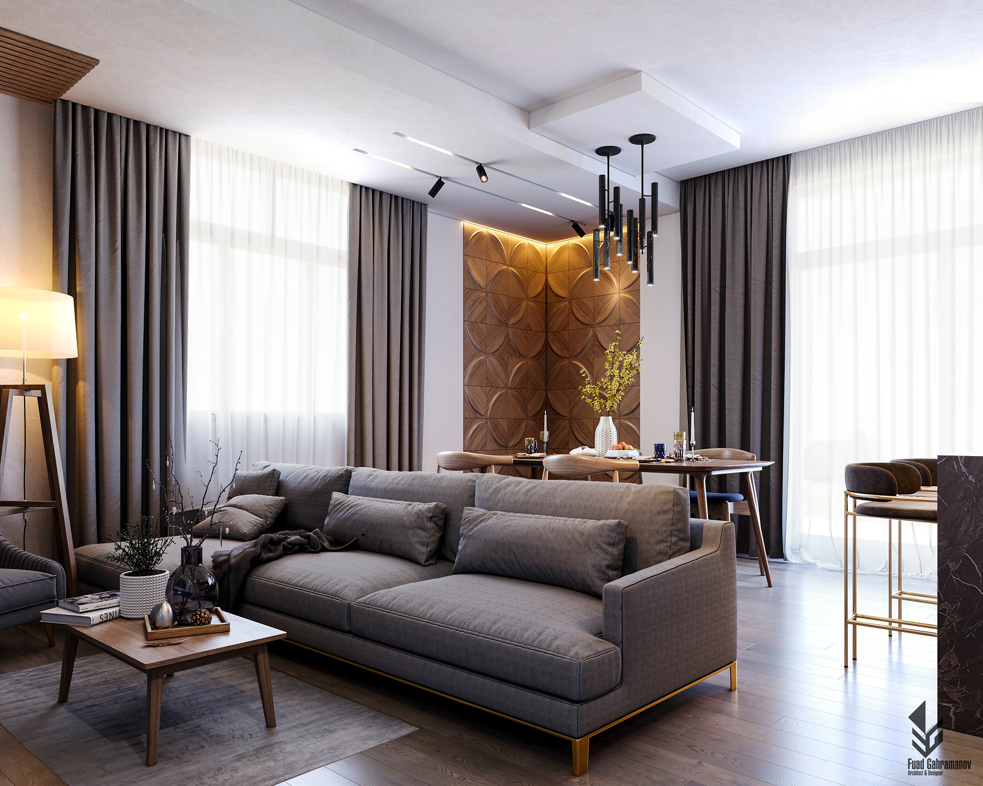 Qonaq otağı və mətbəx-7