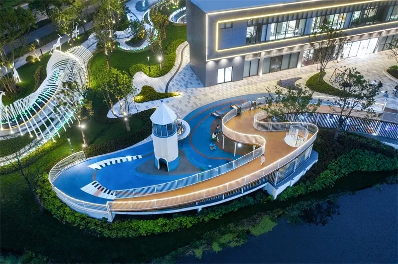 湖州碧桂园 融信 · 湖悦天境示范区景观-9